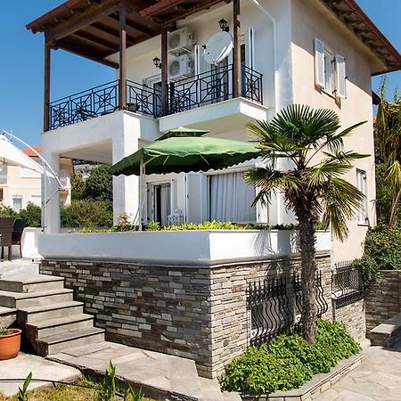 Beach Front Villa Nea Kallikrateia Ngoại thất bức ảnh