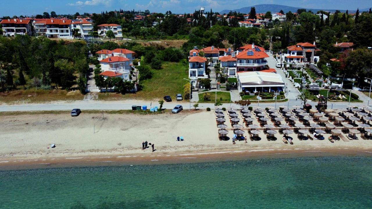 Beach Front Villa Nea Kallikrateia Ngoại thất bức ảnh